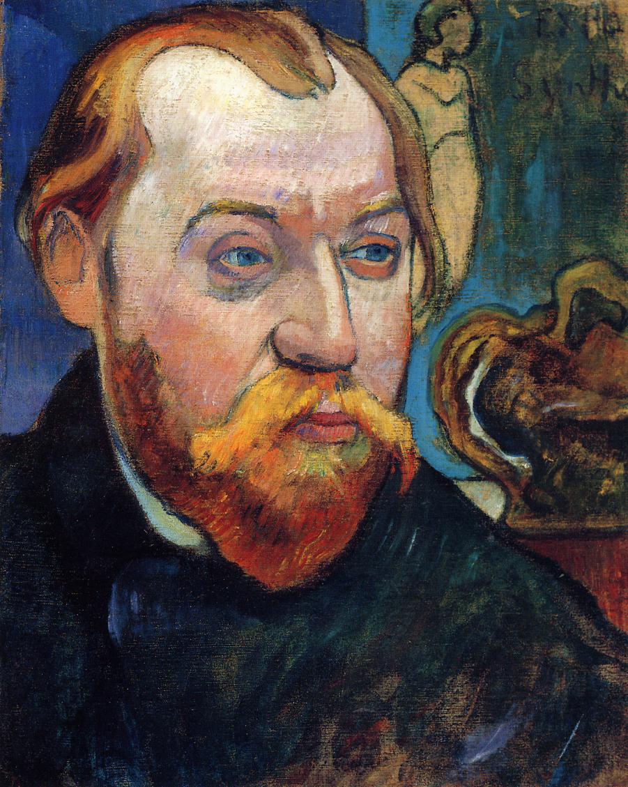 Portrait of Louis Roy - Paul Gauguin Painting